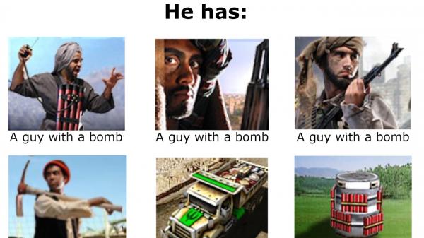 GENERAL! YOU MUST SEE THIS! IT'S A BOMB!!!